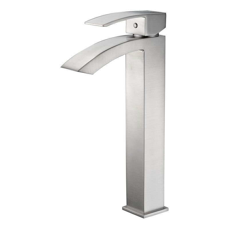 L-AZ075BN - Tutti Single Hole Single-Handle Bathroom Faucet in Brushed Nickel
