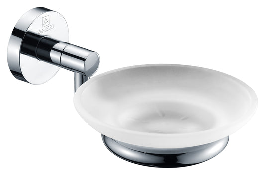 AC-AZ000 - Caster Series Soap Dish in Polished Chrome