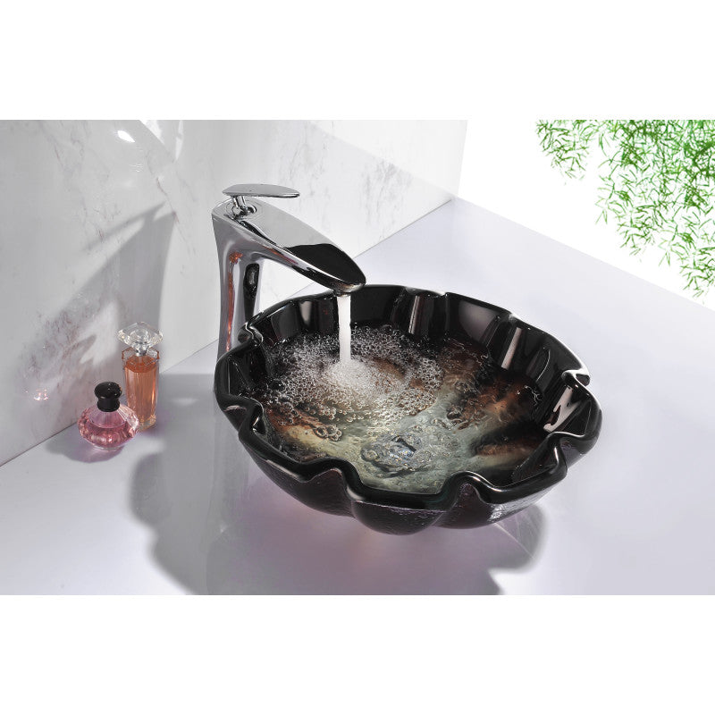 Stellar Series Deco-Glass Vessel Sink