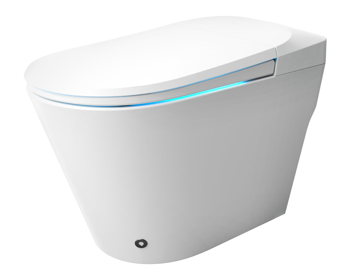 ENVO Echo Elongated Smart Toilet Bidet in White with Auto Open, Auto Flush, Voice and Wifi Controls