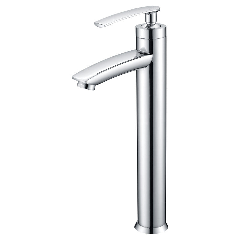 L-AZ073 - Fifth Single Hole Single-Handle Bathroom Faucet in Polished Chrome