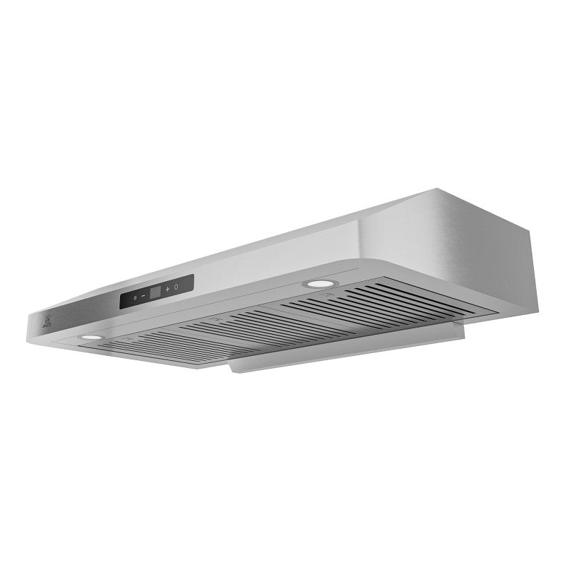 RH-AZ0391TSS - ANZZI 36-Inch 600 CFM 4-Speed Stainless Steel Under Cabinet Convertible Residential Range Hood with LED Lamp