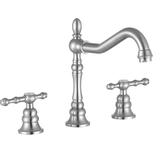 L-AZ184BN - Highland 8 in. Widespread 2-Handle Bathroom Faucet in Brushed Nickel