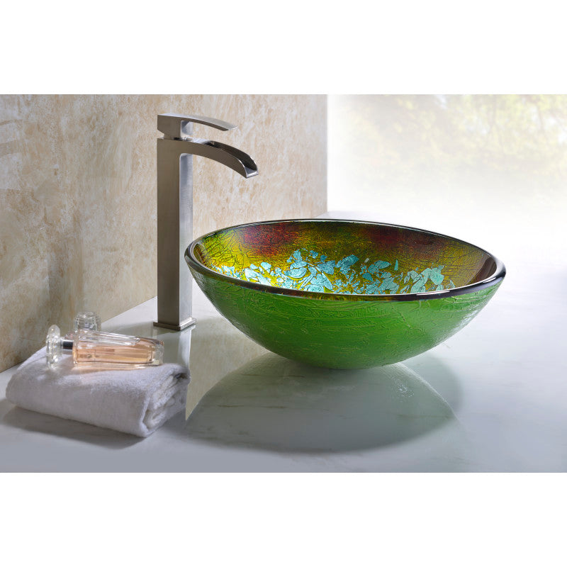 Tara Series Deco-Glass Vessel Sink