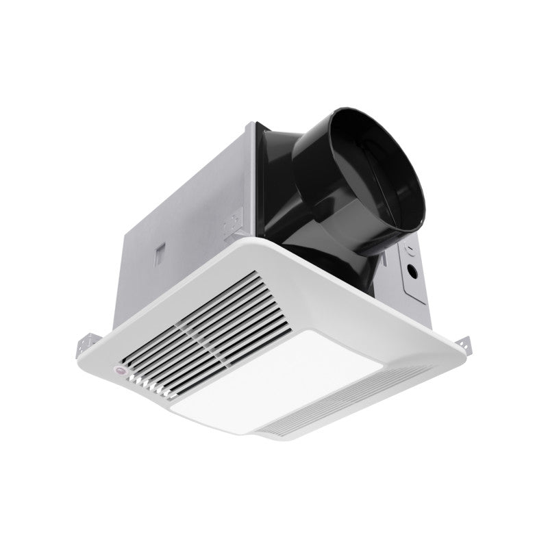 EF-AZ105WH - Fields Series 150 CFM Ceiling Mount Bathroom Exhaust Fan with Brilliant LED Light, Motion Sensor, Humidity Sensor