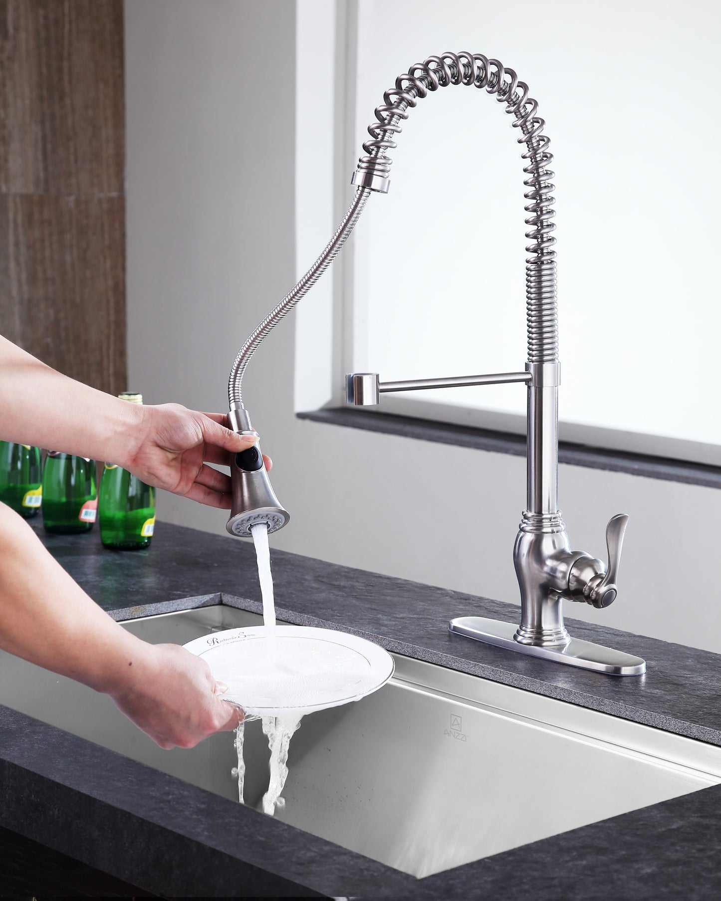 Bastion Single Handle Standard Kitchen Faucet