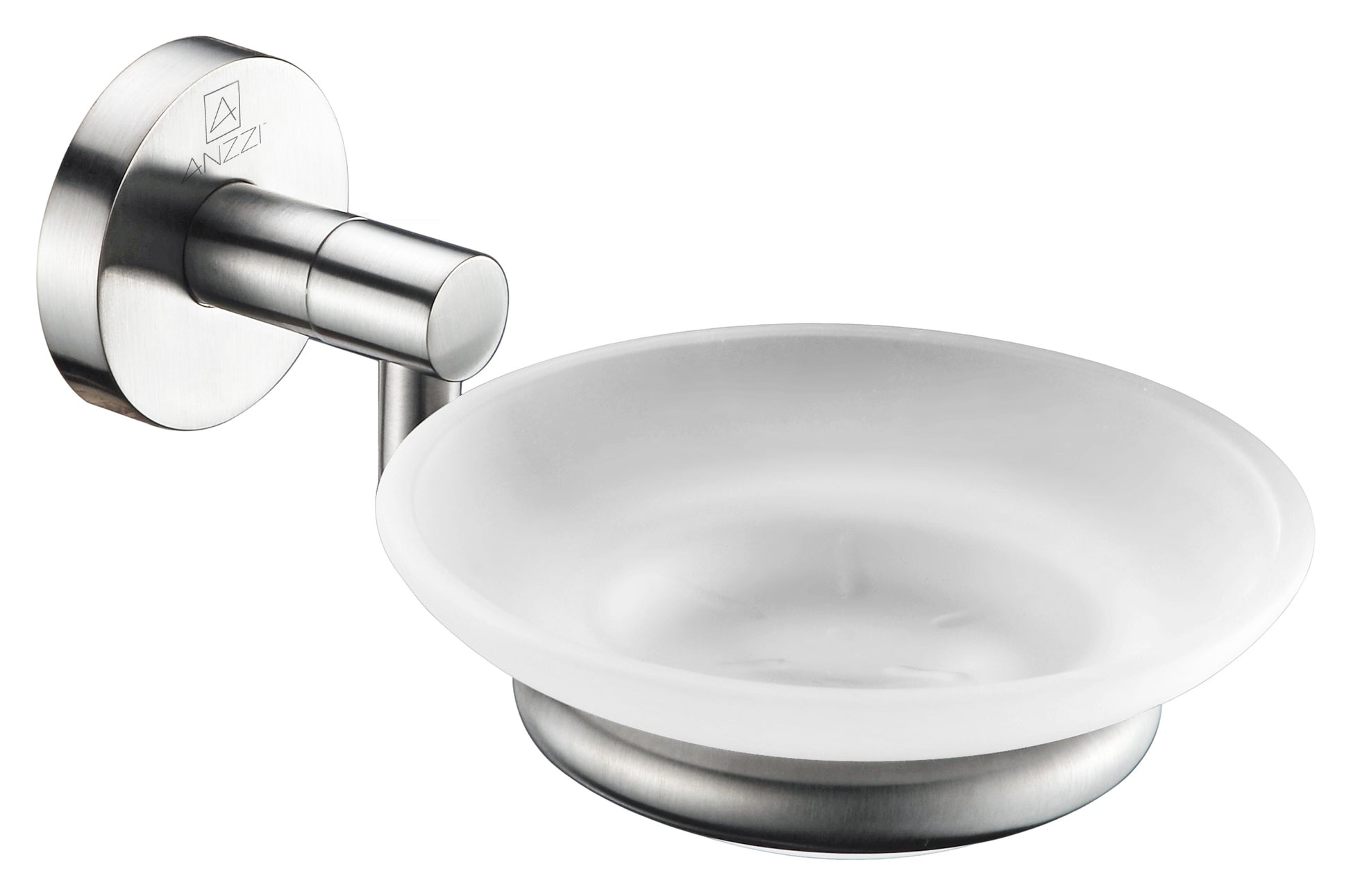 AC-AZ000BN - Caster Series Soap Dish in Brushed Nickel