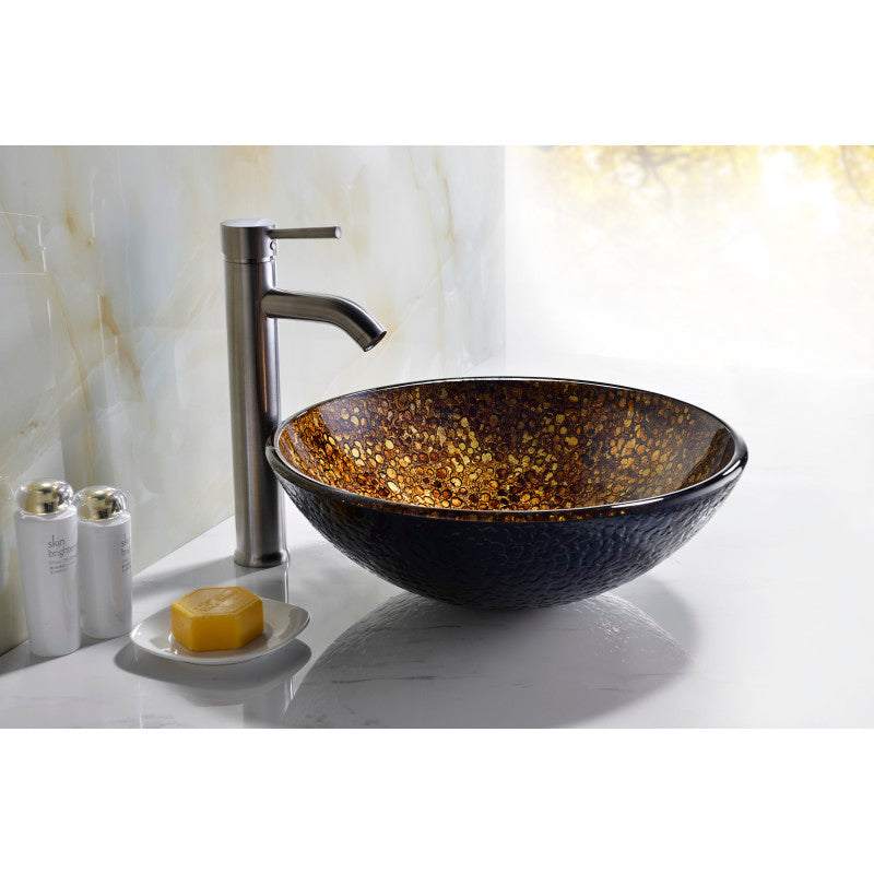 Tara Series Deco-Glass Vessel Sink