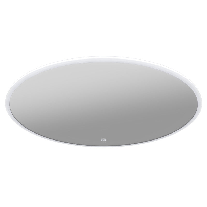 ANZZI 28 in. Diameter Round LED Front Lighting Bathroom Mirror with Defogger