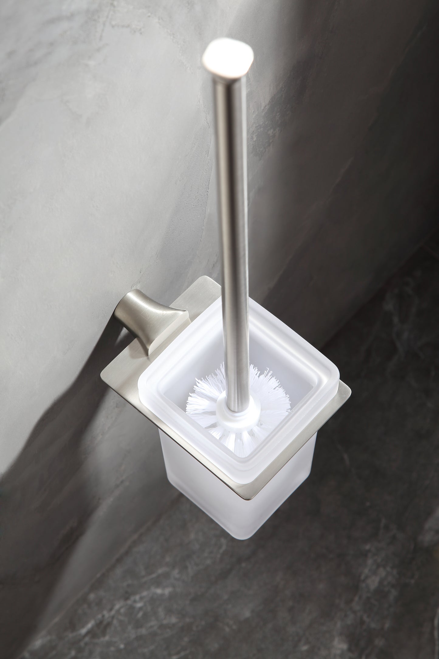 AC-AZ055BN - Essence Series Toilet Brush Holder in Brushed Nickel
