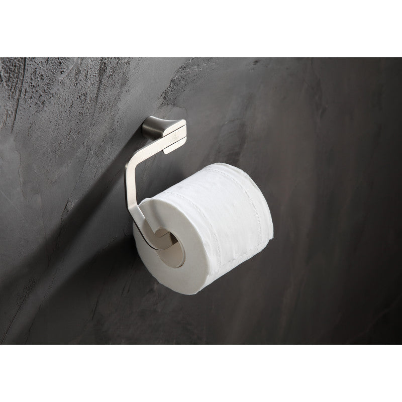 Essence Series Toilet Paper Holder in Brushed Nickel