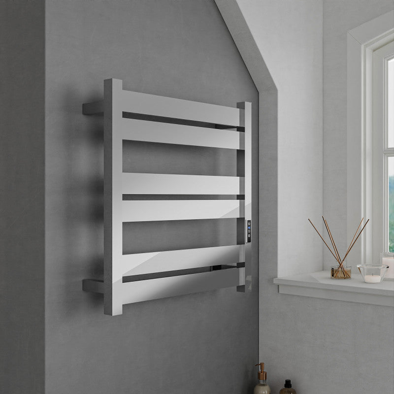 Starling 6-Bar Stainless Steel Wall Mounted Electric Towel Warmer Rack