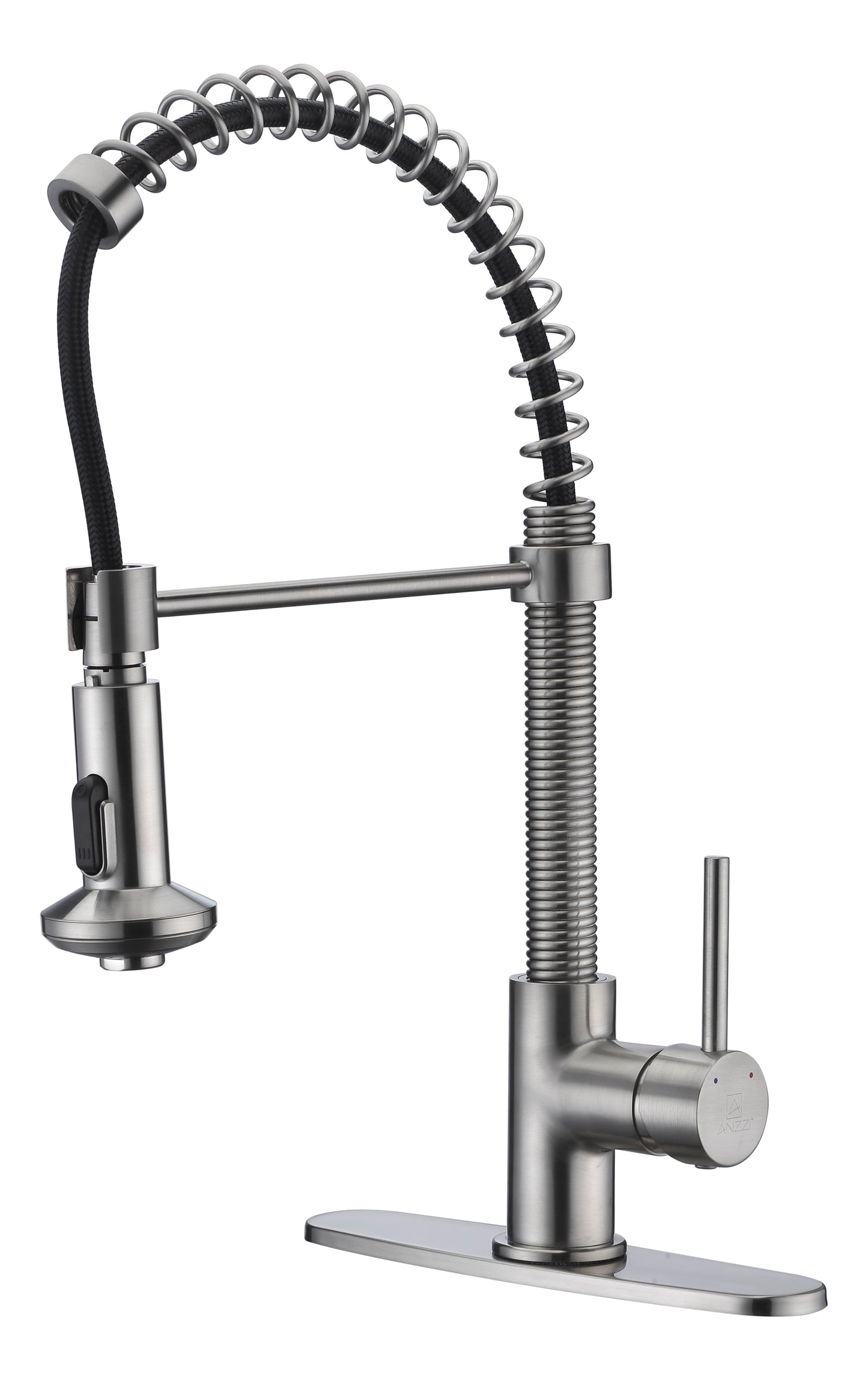 Step Single Handle Pull-Down Sprayer Kitchen Faucet