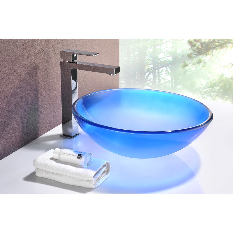 Tara Series Deco-Glass Vessel Sink