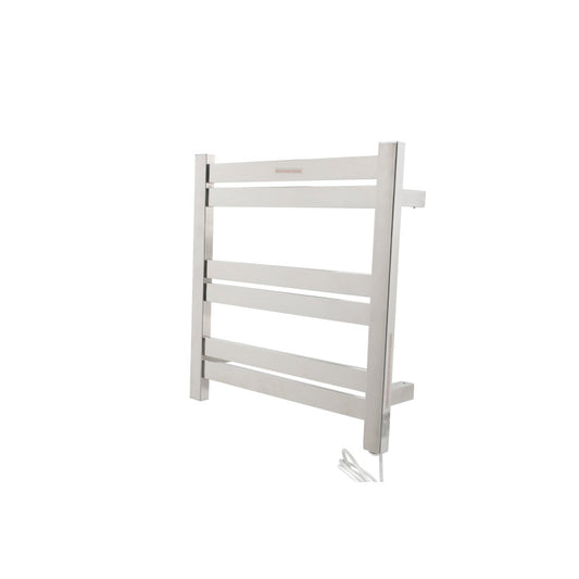 TW-AZ025CH - Starling 6-Bar Stainless Steel Wall Mounted Electric Towel Warmer Rack in Polished Chrome