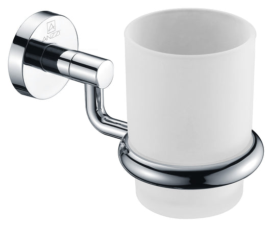 AC-AZ001 - Caster Series 7 in. Toothbrush Holder in Polished Chrome