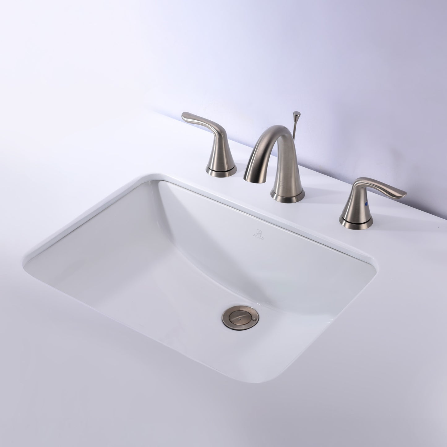 Pegasus Series 21 in. Ceramic Undermount Sink Basin in White