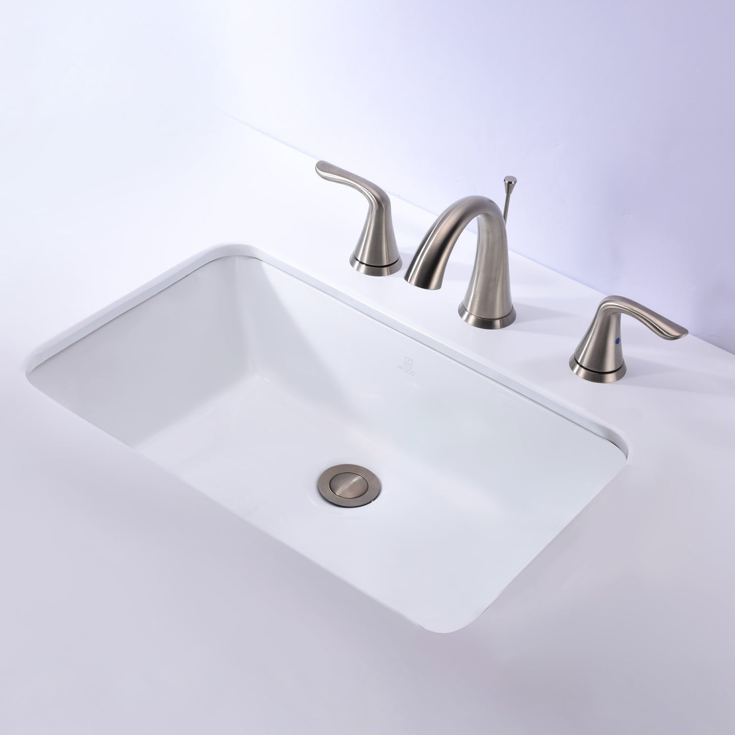 Rhodes Series 21 in. Ceramic Undermount Sink Basin in White