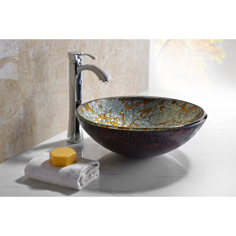 Tara Series Deco-Glass Vessel Sink