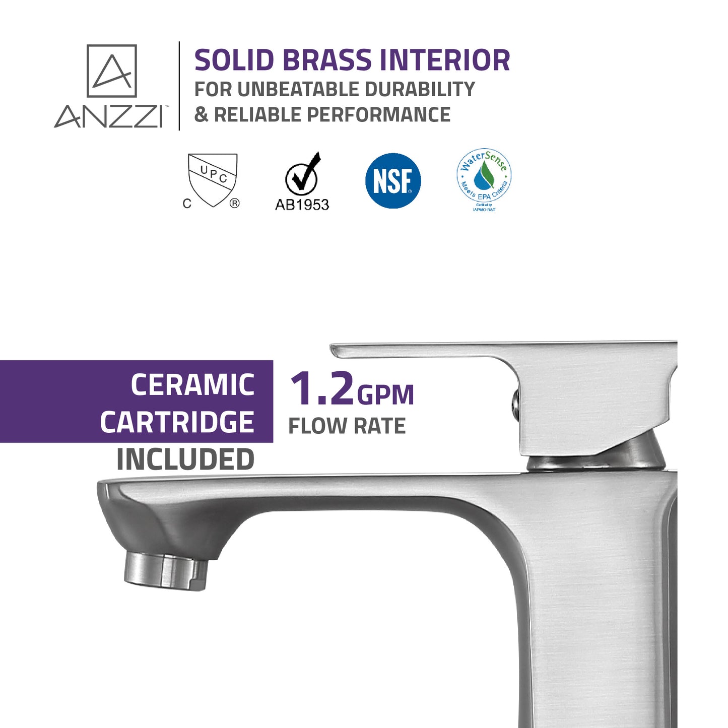 Promenade Single Hole Single Handle Bathroom Faucet