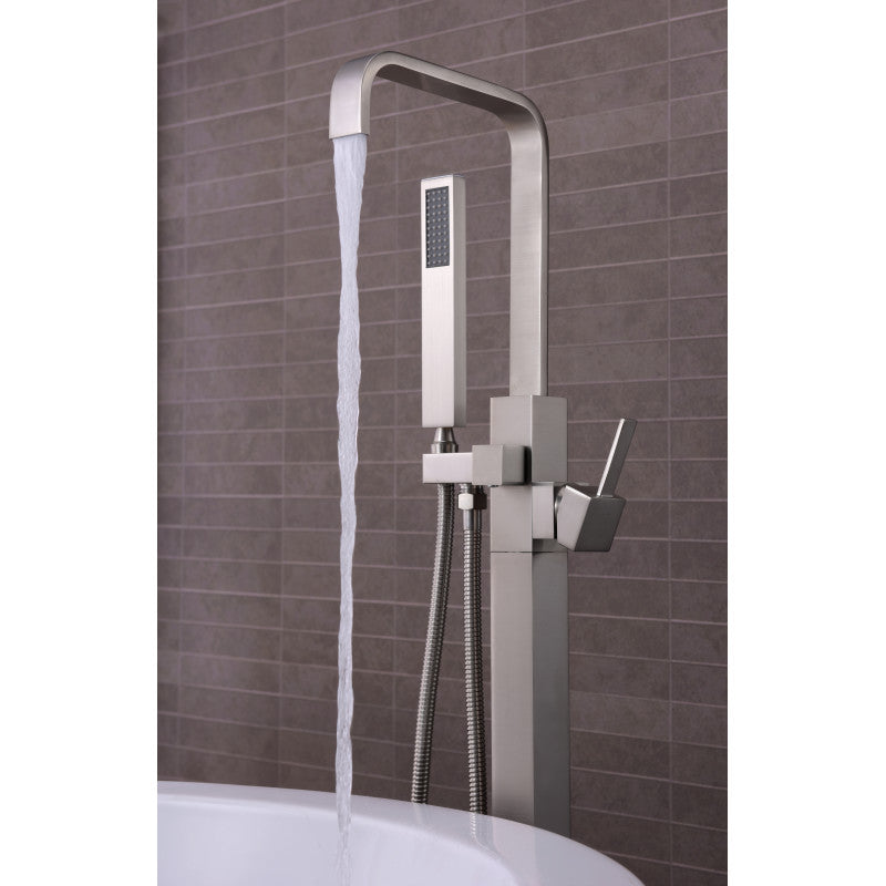 Victoria 2-Handle Claw Foot Tub Faucet with Hand Shower