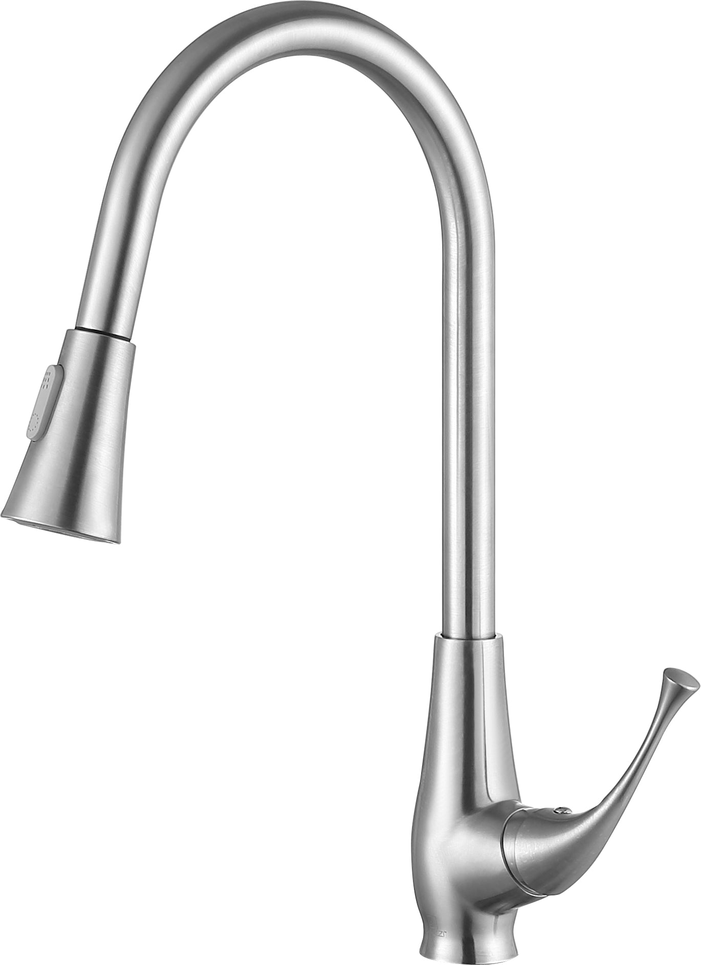 KF-AZ217BN - Meadow Single-Handle Pull-Out Sprayer Kitchen Faucet in Brushed Nickel