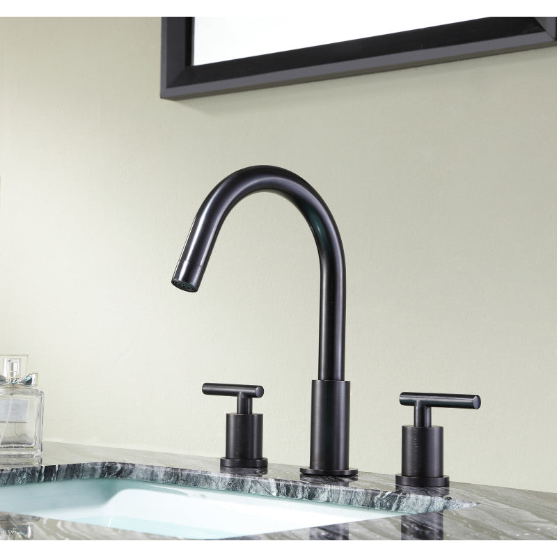 L-AZ190ORB - Roman 8 in. Widespread 2-Handle Bathroom Faucet in Oil Rubbed Bronze