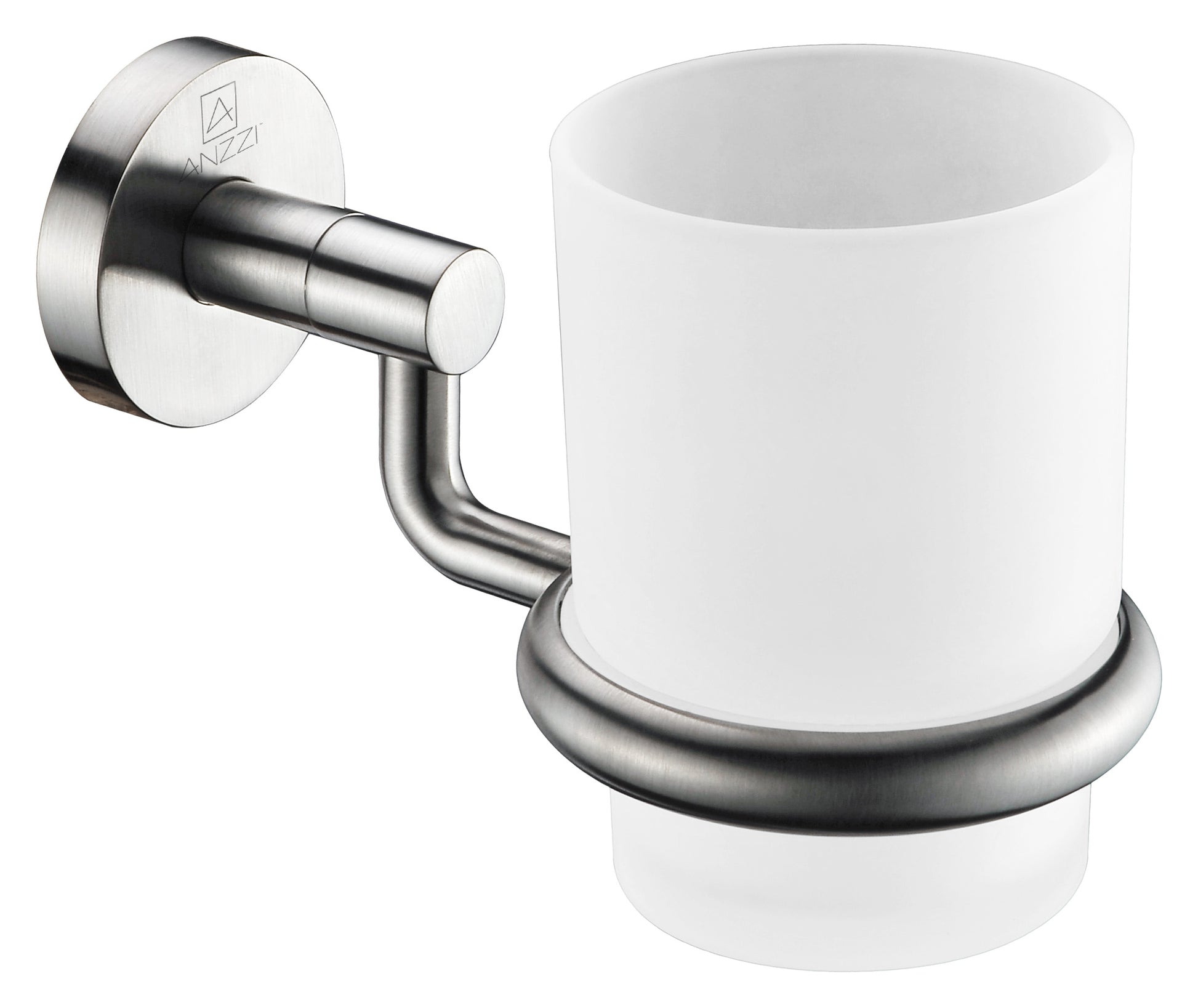 AC-AZ001BN - Caster Series 7 in. Toothbrush Holder in Brushed Nickel