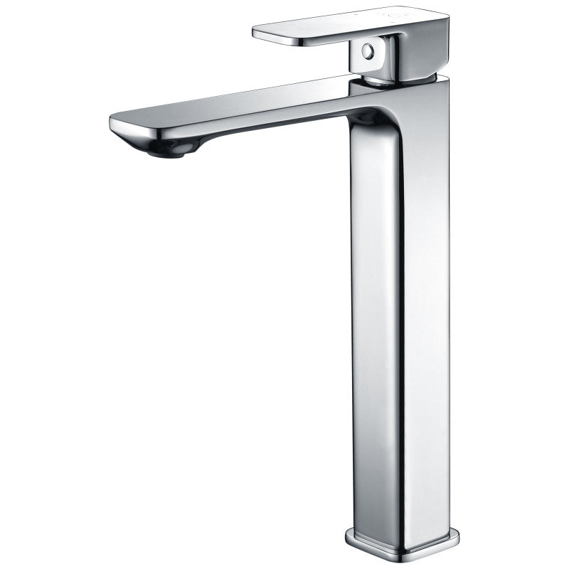 L-AZ103 - Vibra Single Hole Single-Handle Bathroom Sink Faucet-Polished Chrome