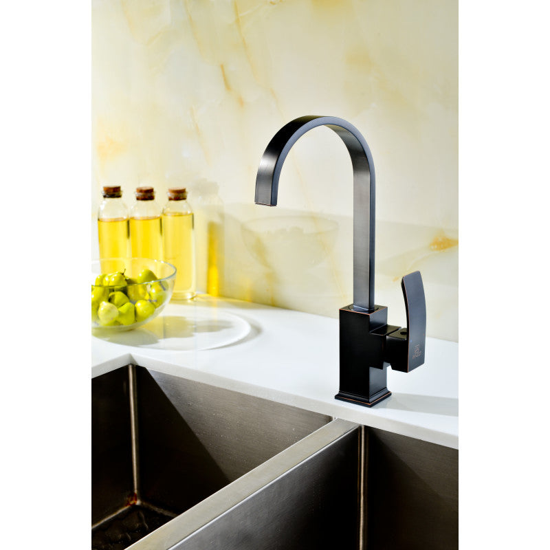 KF-AZ035ORB - Opus Series Single-Handle Standard Kitchen Faucet in Oil Rubbed Bronze