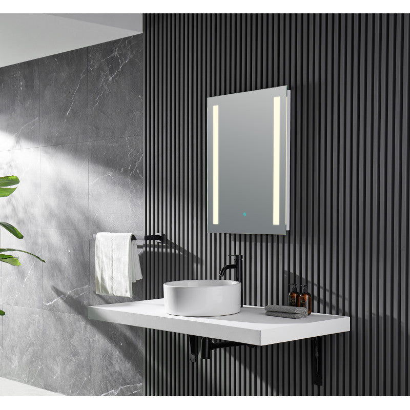 Mantra 30 in. x 24 in. Frameless LED Bathroom Mirror