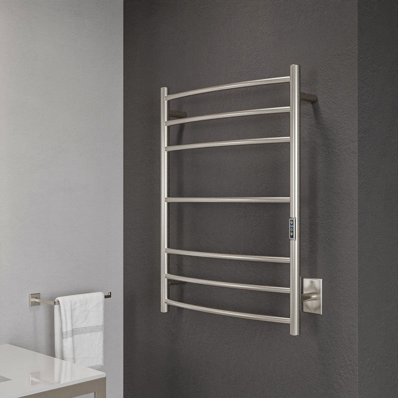 Gown 7-Bar Stainless Steel Wall Mounted Towel Warmer