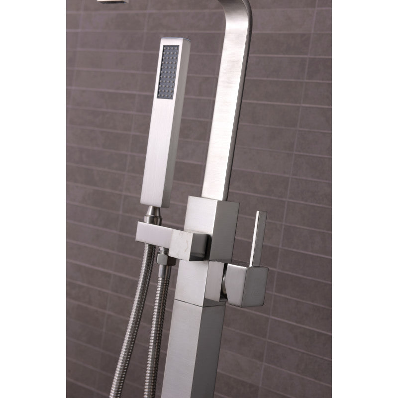 Victoria 2-Handle Claw Foot Tub Faucet with Hand Shower