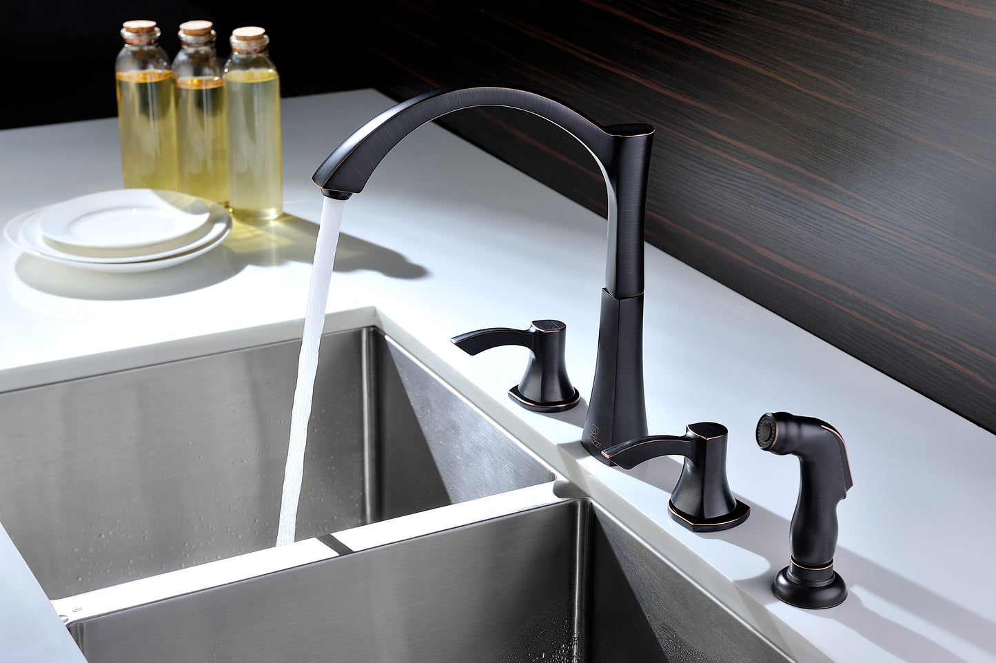 Soave Series 2-Handle Standard Kitchen Faucet