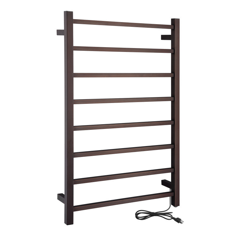 TW-AZ026ORB - Bell 8-Bar Stainless Steel Wall Mounted Towel Warmer in Oil Rubbed Bronze