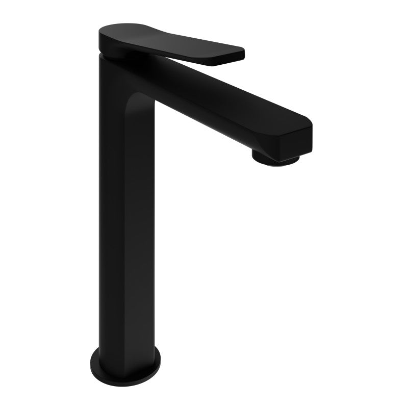 L-AZ901MB - Single Handle Single Hole Bathroom Vessel Sink Faucet With Pop-up Drain in Matte Black