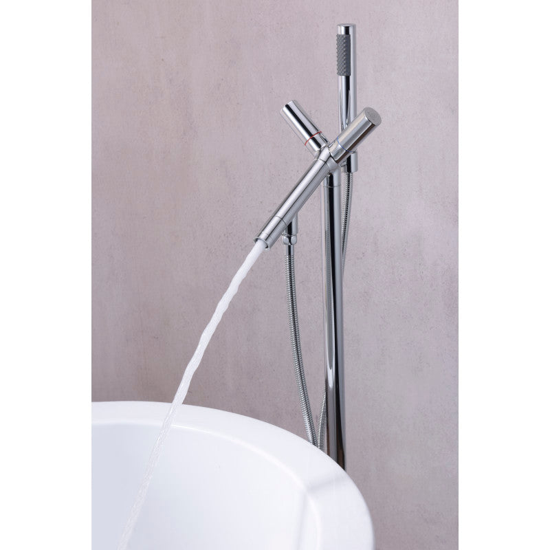 Havasu 2-Handle Claw Foot Tub Faucet with Hand Shower