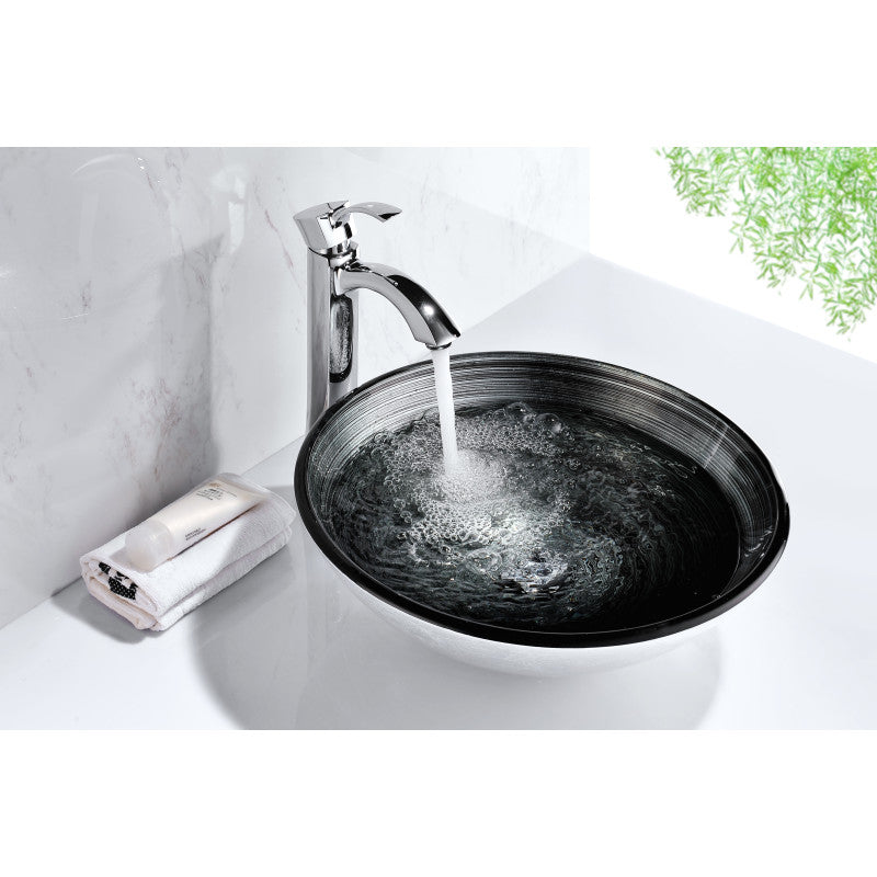 Tara Series Deco-Glass Vessel Sink