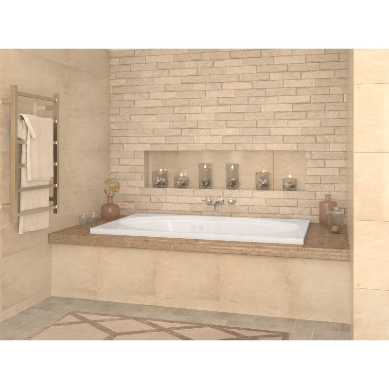 Atlantis Whirlpools Vogue 42 x 72 Rectangular Whirlpool Jetted Bathtub