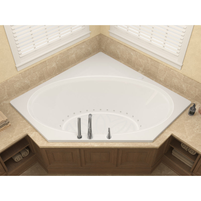 Atlantis Whirlpools Venus 60 x 60 Corner Air Jetted Bathtub