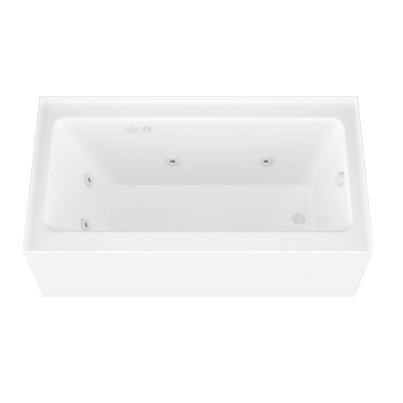 Atlantis Whirlpools Soho 32 x 60 Front Skirted Whirlpool Tub with Right Drain