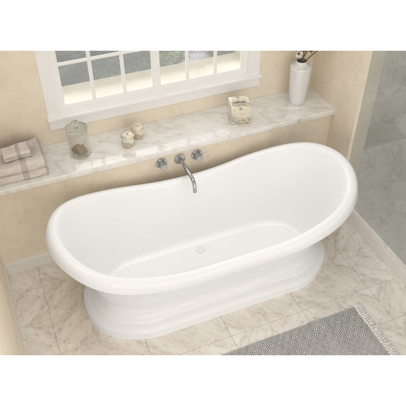 Atlantis Whirlpools Reef 34 x 71 Oval Freestanding Soaker Bathtub