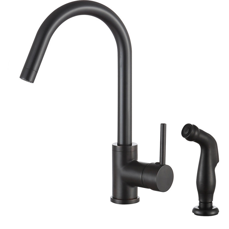 Farnese Single-Handle Standard Kitchen Faucet in Brushed Nickel