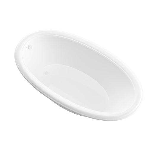 Atlantis Whirlpools Petite 36 x 60 Oval Soaking Bathtub