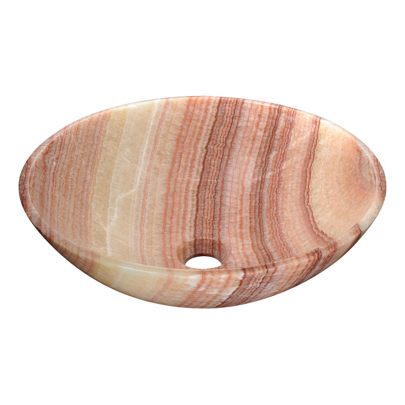 Shores Gate Natural Stone Vessel Sink in Morning Shore