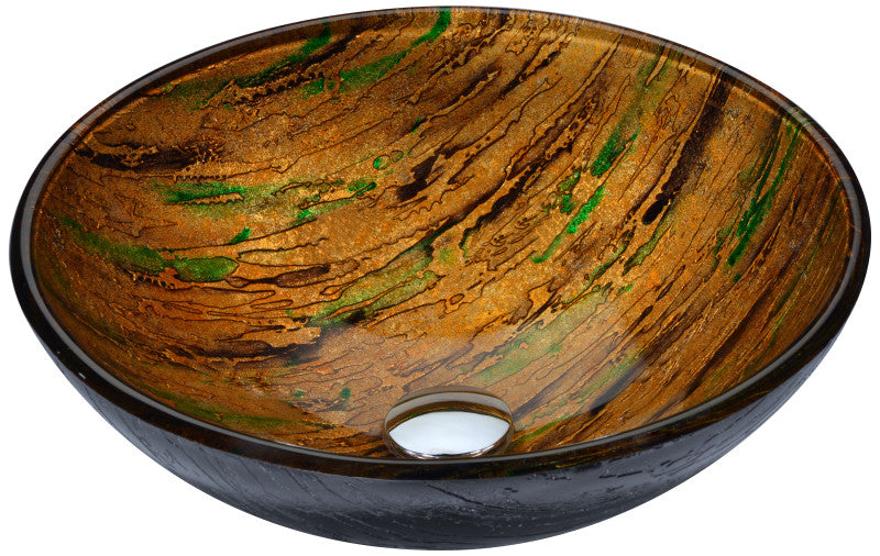 Gwazeni Series Vessel Sink in Shifting Earth