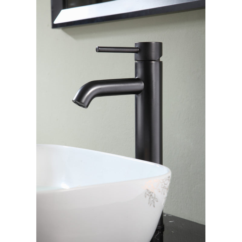 Valle Single Hole Single Handle Bathroom Faucet in Oil Rubbed Bronze