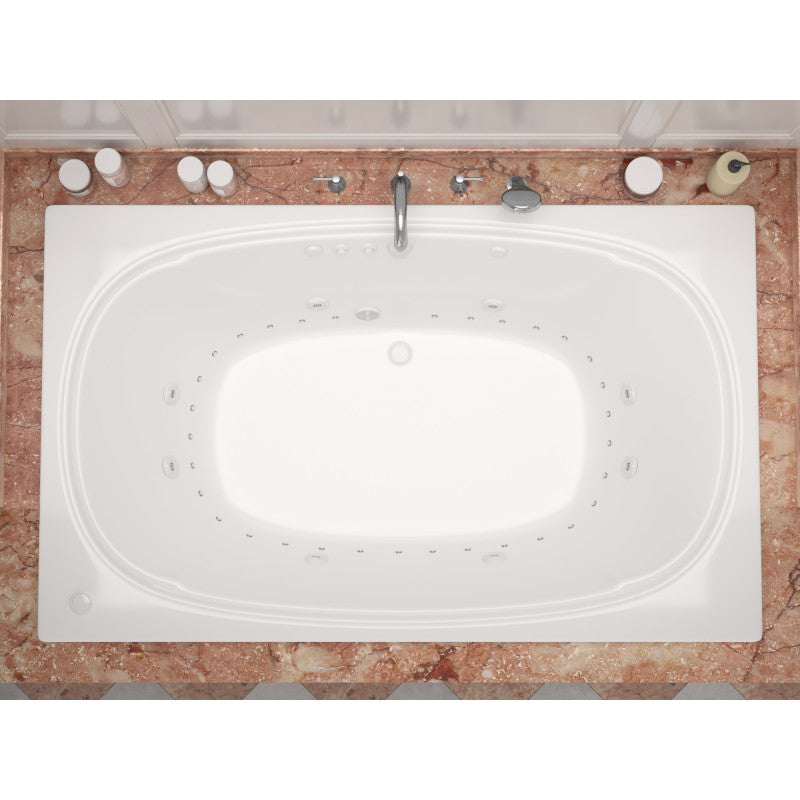 Atlantis Whirlpools Charleston 48 x 78 Rectangular Air & Whirlpool Jetted Bathtub