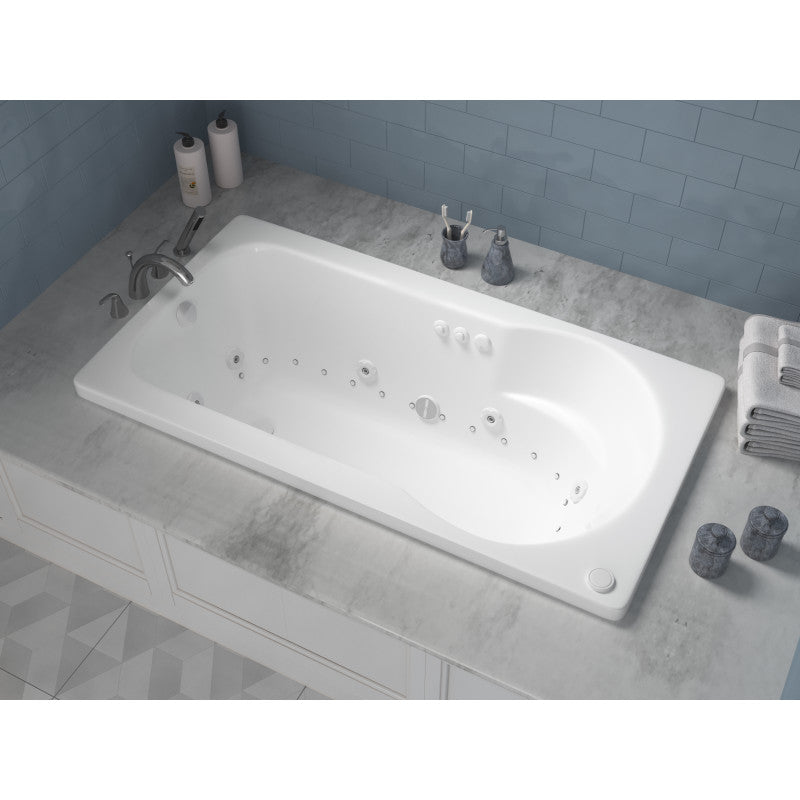 Atlantis Whirlpools Zepher 32 x 60 Rectangular Air & Whirlpool Jetted Bathtub