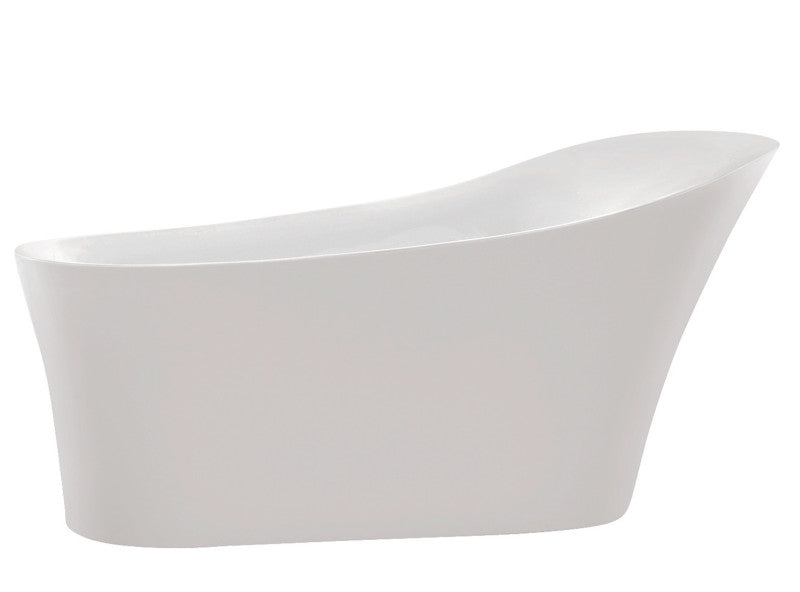 FT-AZ092 - Maple Series 5.58 ft. Freestanding Bathtub in White